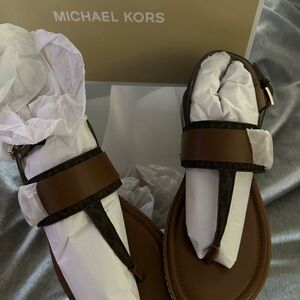 Michael Kors Brown Sandals
